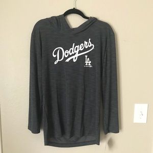 Men’s Dodgers Hooded Long sleeved shirt